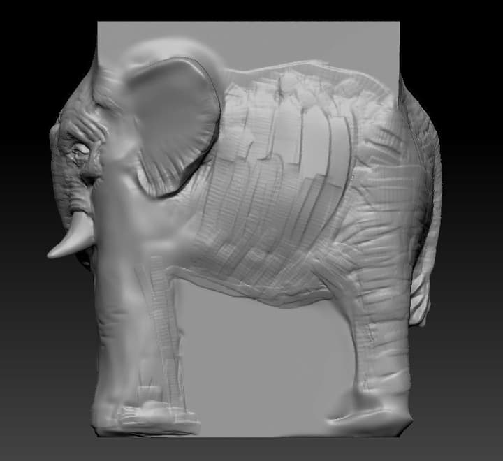 Mixed ZBrush sculpts